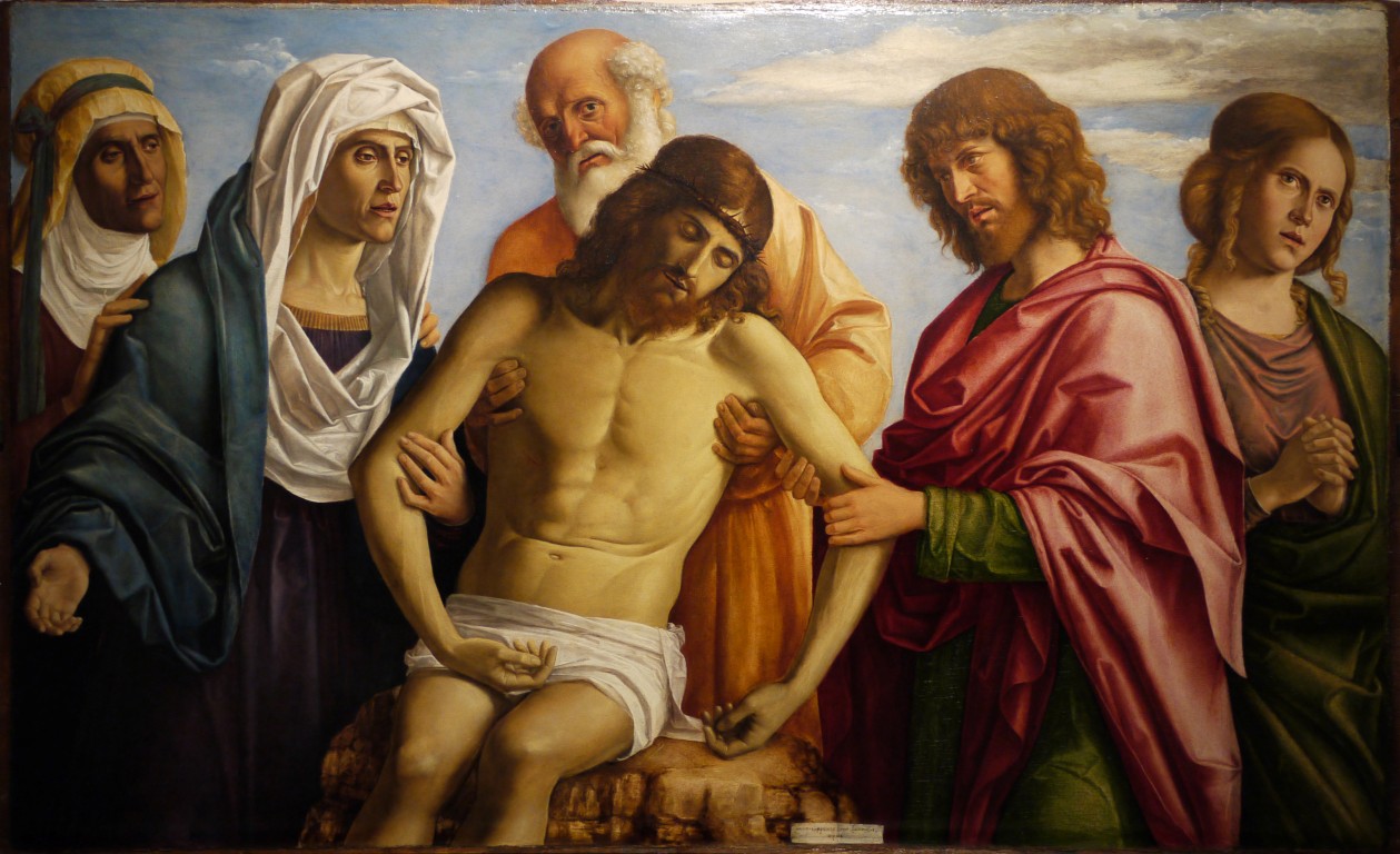 CimadaConeglianoCristoinpietasostenutodallaMadonnaNicodemoesanGiovanniEvangelistaconleMariebis