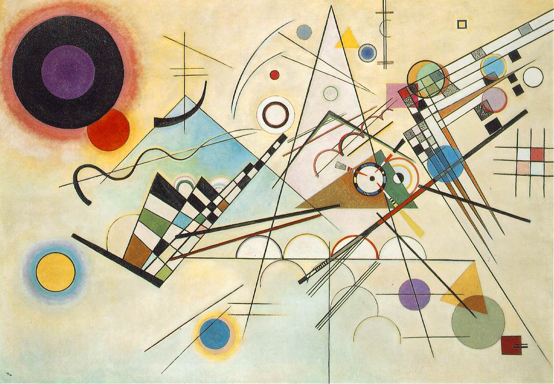 VassilyKandinsky1923Composition8huilesurtoile140cmx201cmMuseeGuggenheimNewYork